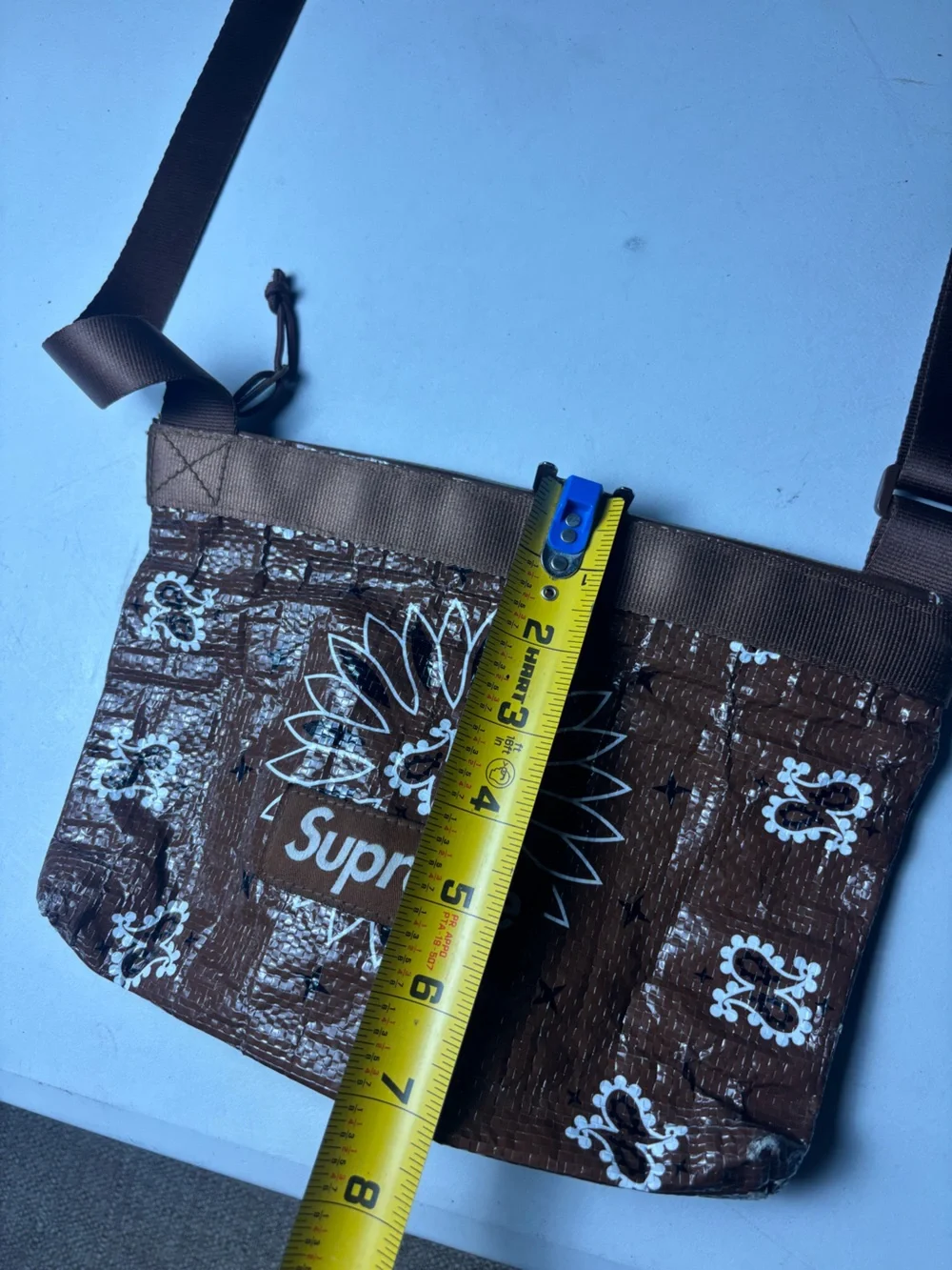 Supreme Bandana Tarp Side Bag